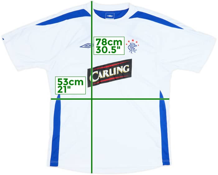 2006-07 Rangers Umbro Training Shirt - 8/10 - (L)