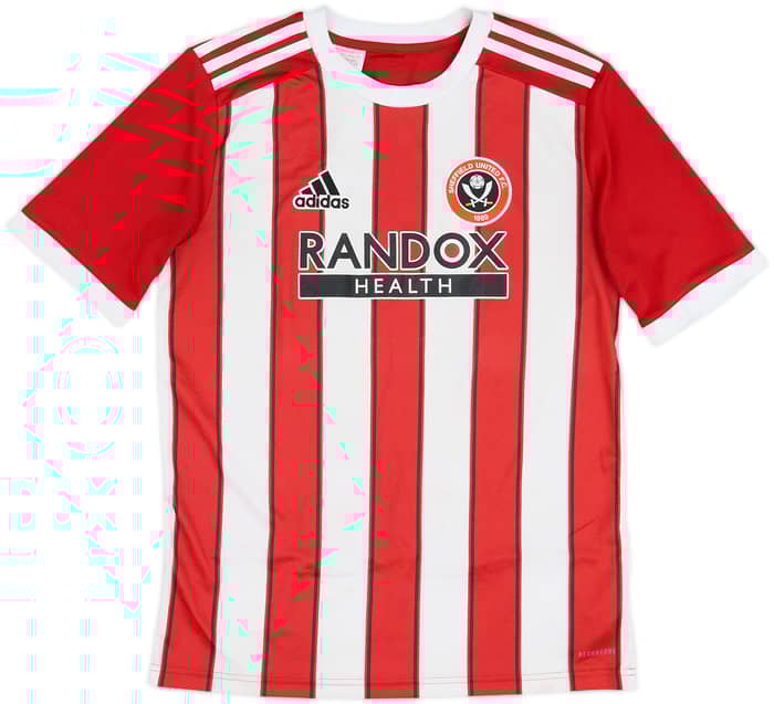 2021-22 Sheffield United Home Shirt - 5/10 - (XL.Boys)