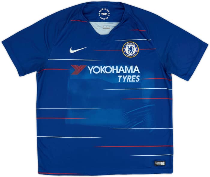 2018-19 Chelsea Home Shirt - 4/10 - (XL)