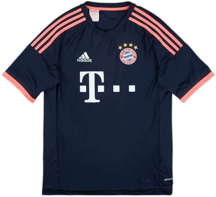 2015-16 Bayern Munich Third Shirt Thiago #6 - 8/10 - (L.Boys)