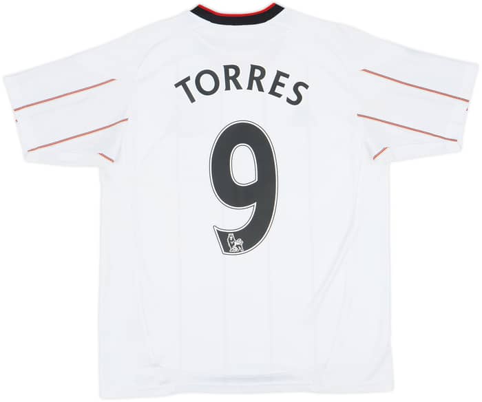 2010-11 Liverpool Away Shirt Torres #9 - 6/10 - (L.Boys)