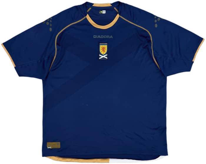2007-08 Scotland Home Shirt - 6/10 - (XXL)