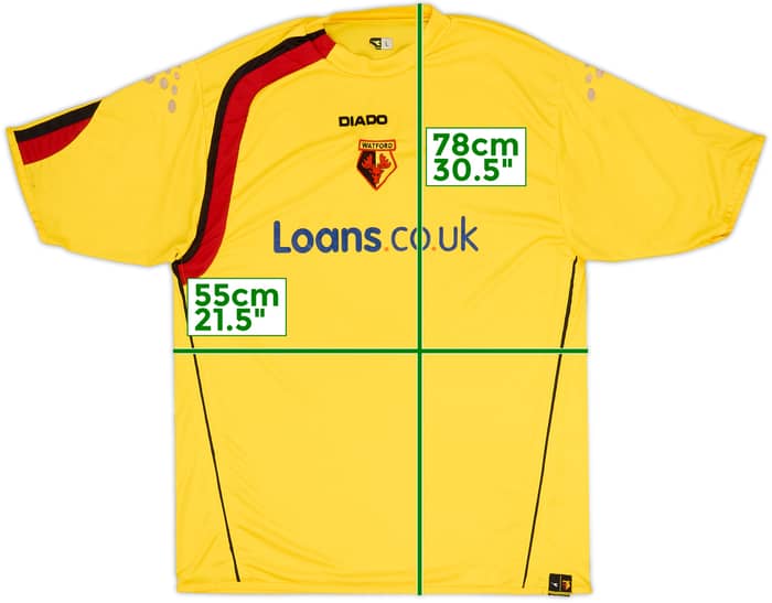 2005-06 Watford Home Shirt - 4/10 - (L)
