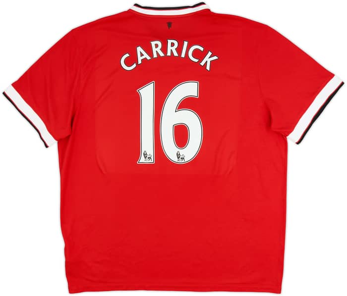 Camiseta de local del Manchester United 2014-15 Carrick #16 - 6/10 - (XXL)