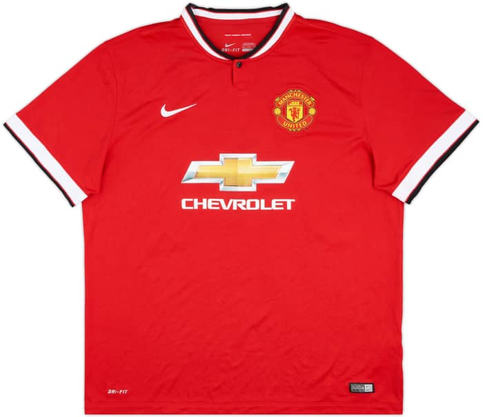 Camiseta de local del Manchester United 2014-15 Carrick #16 - 6/10 - (XXL)