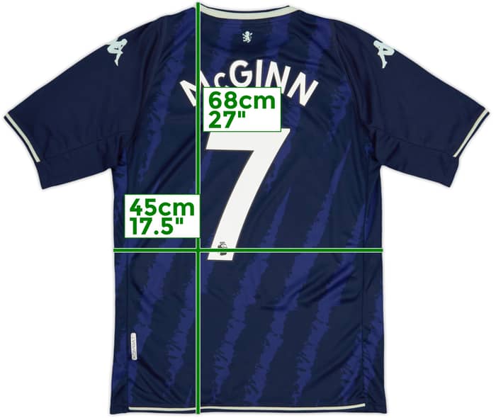 2021-22 Aston Villa Third Shirt McGinn #7 - 6/10 - (S)