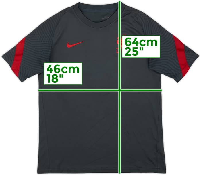 2020-21 Liverpool Nike Training Shirt - 9/10 - (XL.Boys)