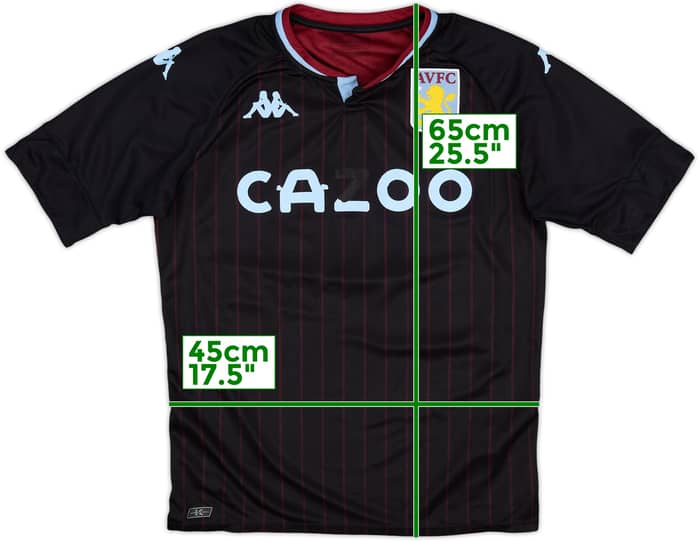 2020-21 Aston Villa Away Shirt - 4/10 - (M)