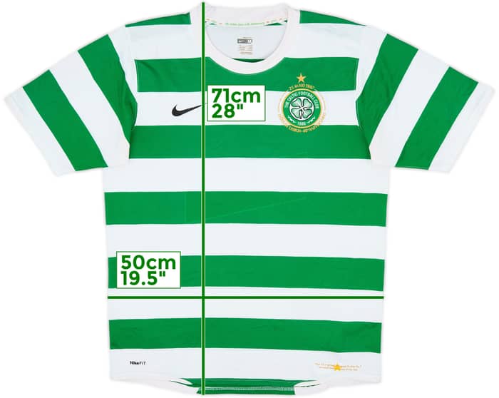 2007-08 Celtic Home Shirt - 4/10 - (M)