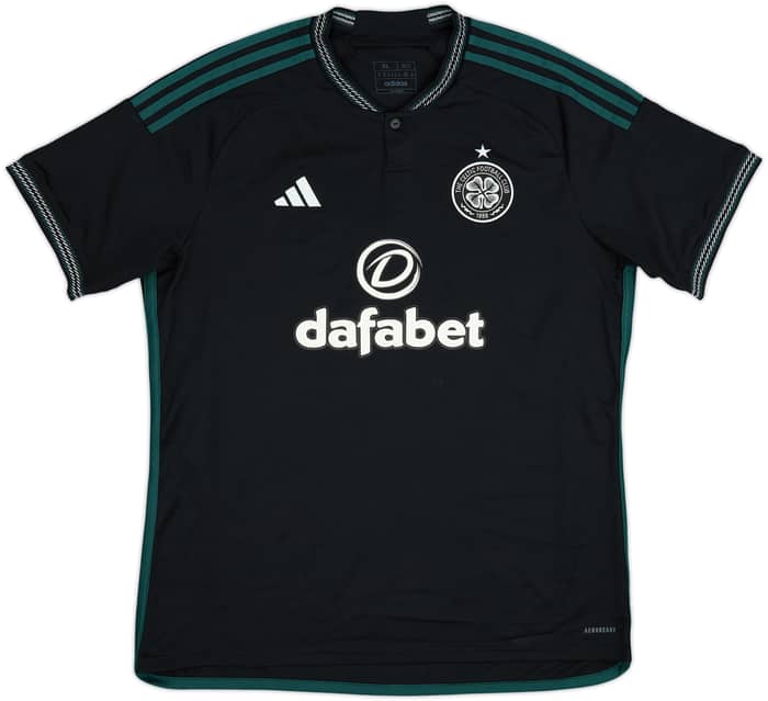 2023-24 Celtic Away Shirt - 9/10 - (XL)
