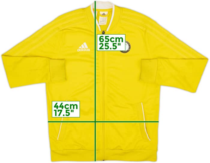 Chaqueta de chándal adidas Feyenoord 2017-18 - 6/10 - (L. Niños)