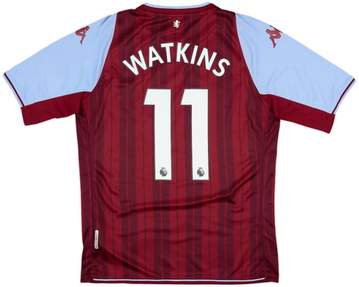 2021-22 Aston Villa Home Shirt Watkins #11 - 8/10 - (M)