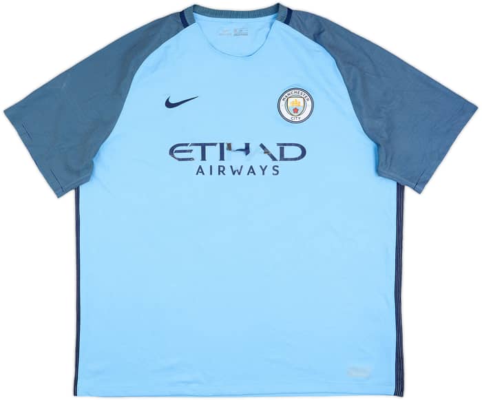 2016-17 Manchester City Home Shirt De Bruyne #17 - 4/10 - (3XL)