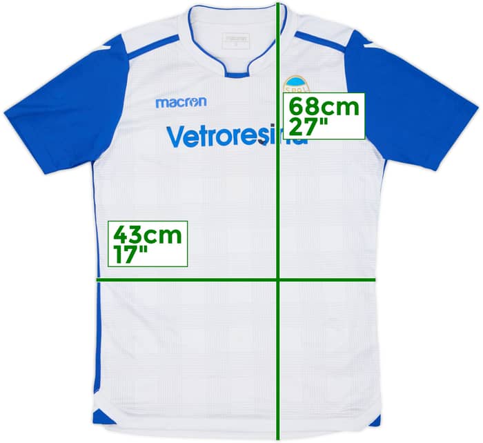 2019-20 SPAL Macron Training Shirt - 5/10 - (S)