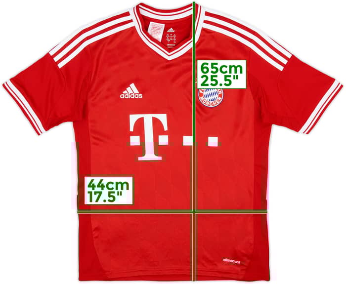 2013-14 Bayern Munich Home Shirt - 9/10 - (L.Boys)