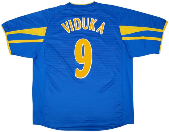 2001-03 Leeds United Away Shirt Viduka #9 - 9/10 - (XL)