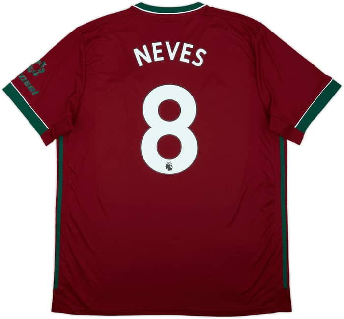 2020-21 Wolves Third Shirt Neves #8 - 8/10 - (XL)