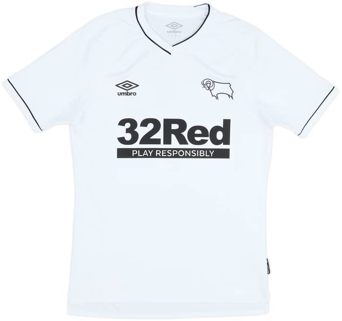 2020-21 Derby County Home Shirt Rooney #32 - 9/10 - (S)