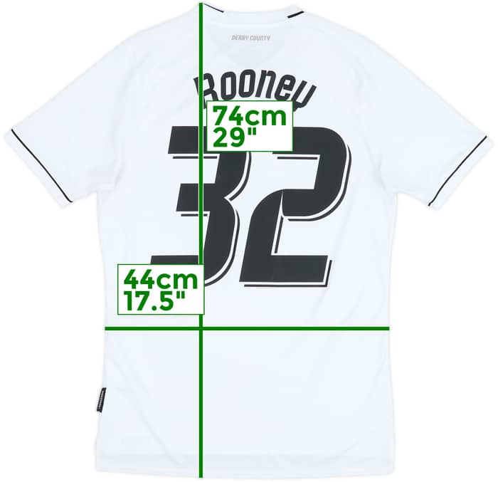 2020-21 Derby County Home Shirt Rooney #32 - 9/10 - (S)