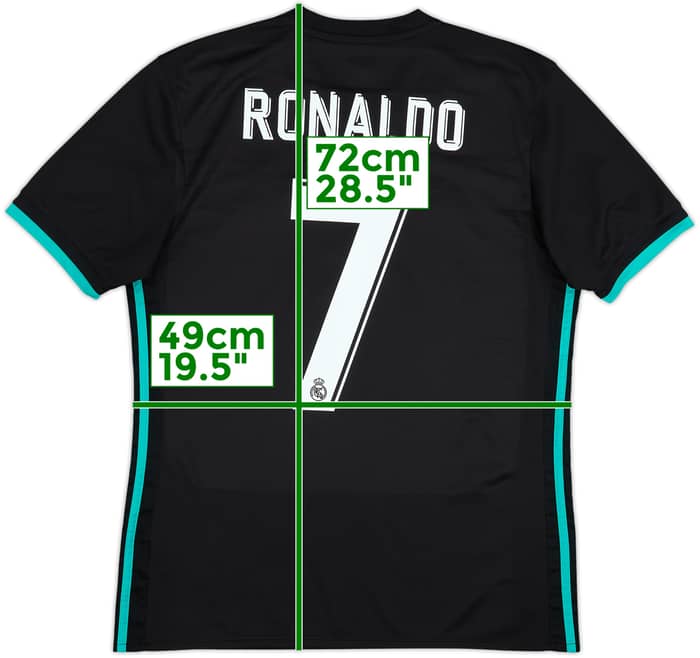 2017-18 Real Madrid Away Shirt Ronaldo #7 - 10/10 - (M)