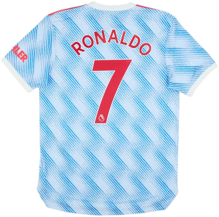 2021-22 Manchester United Authentic Away Shirt Ronaldo #7 - 8/10 - (M)