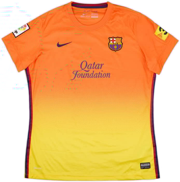 2012-13 Barcelona Away Shirt - 9/10 - (Women's L)