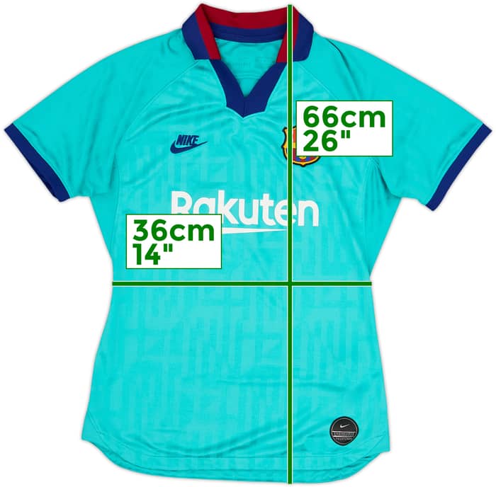 2019-20 Barcelona Third CL Shirt - 8/10 - (Women's S)