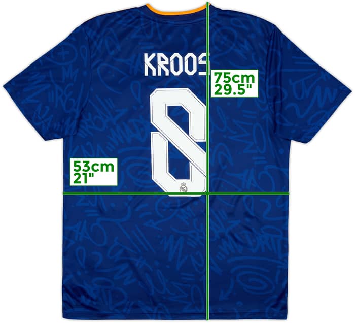 2021-22 Real Madrid Away Shirt Kroos #8 - 10/10 - (L)