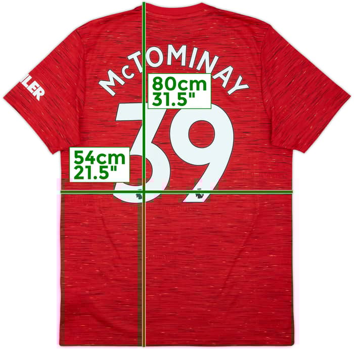 2020-21 Manchester United Home Shirt McTominay #39 - 10/10 - (L)