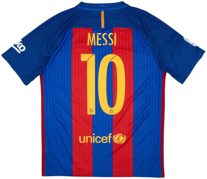 2016-17 Barcelona Local Camiseta Messi #10 - 8/10 - (M)