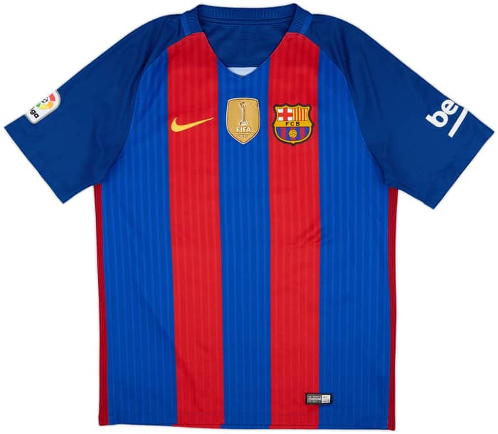 2016-17 Barcelona Local Camiseta Messi #10 - 8/10 - (M)