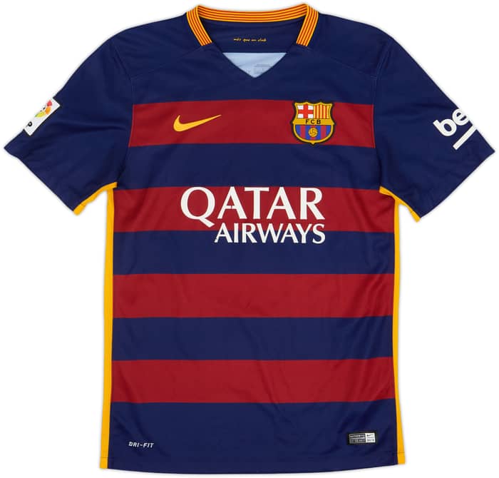 2015-16 Barcelona Home Shirt Messi #10 - 6/10 - (S)