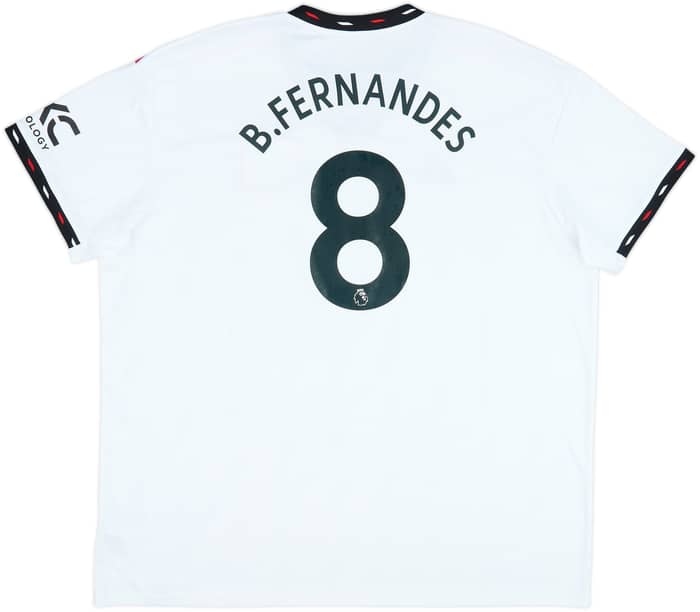 2022-23 Manchester United Away Shirt B.Fernandes #8 - 10/10 - (3XL)