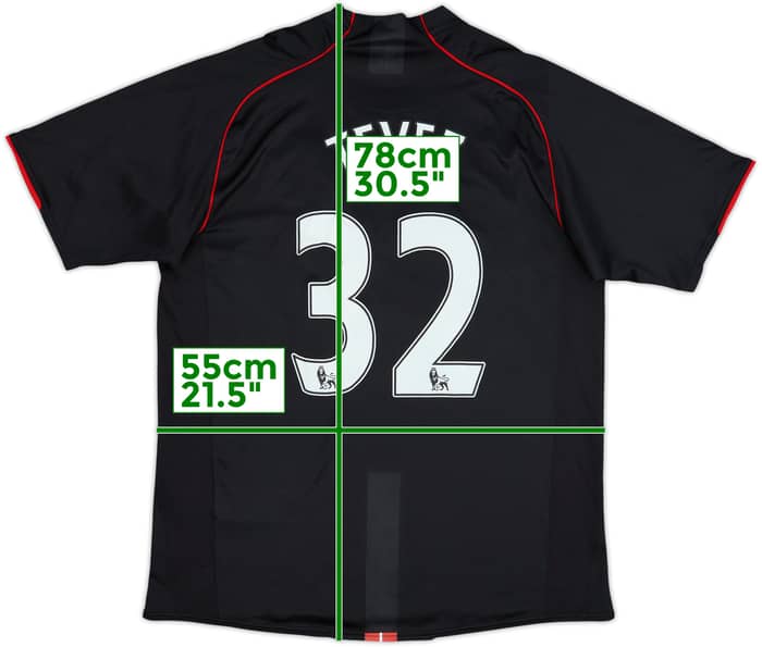 2007-08 Manchester United Away Shirt Tevez #32 - 4/10 - (L)