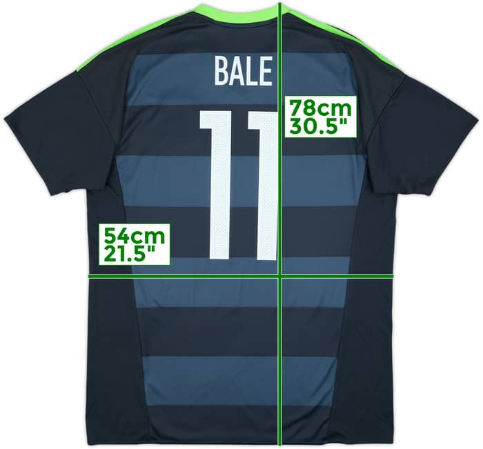 2016-17 Wales Away Shirt Bale #11 - 10/10 - (L)
