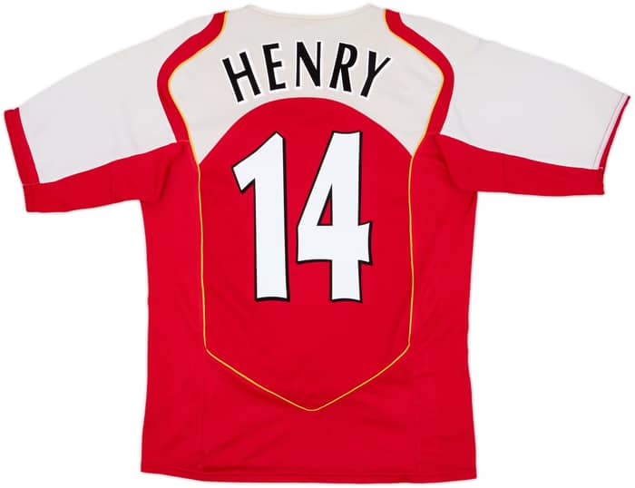2004-05 Arsenal Home Shirt Henry #14 - 5/10 - (S)