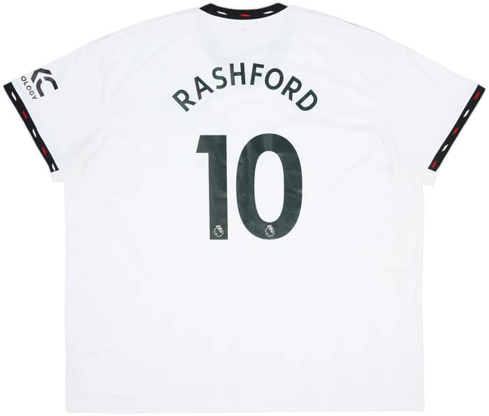 2022-23 Manchester United Away Shirt Rashford #10 - 8/10 - (4XL)