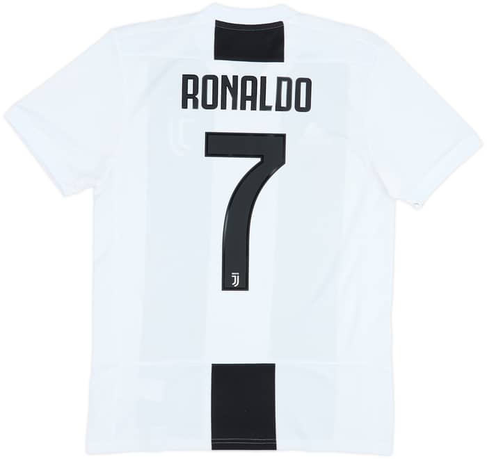 2018-19 Juventus Home Shirt Ronaldo #7 - 8/10 - (S)