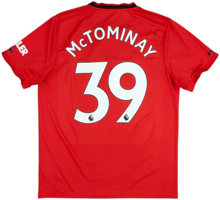 2019-20 Manchester United Home Shirt McTominay #39 - 6/10 - (L)