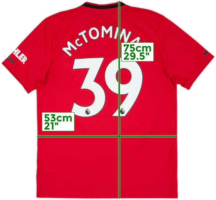 2019-20 Manchester United Home Shirt McTominay #39 - 10/10 - (L)