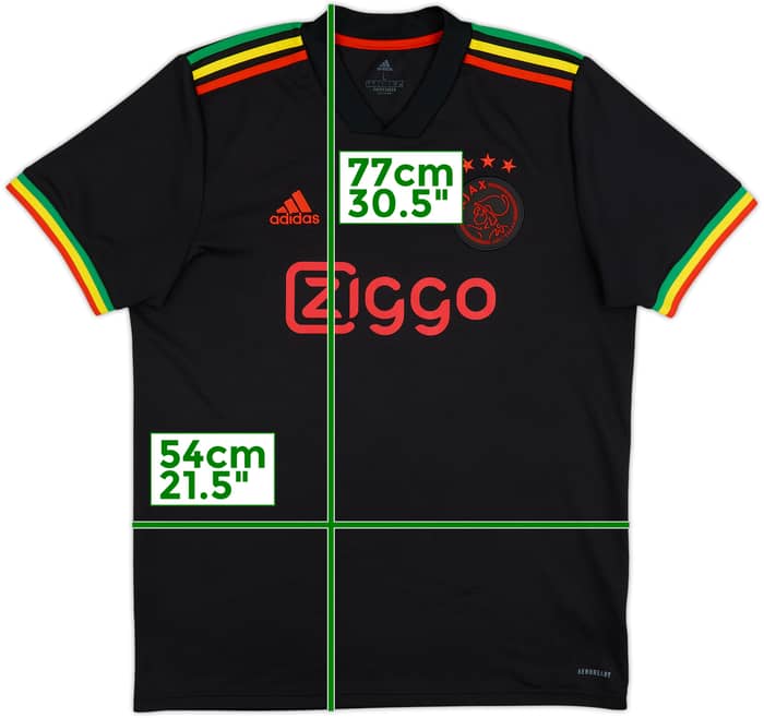 2021-22 Ajax Third Shirt - 9/10 - (L)
