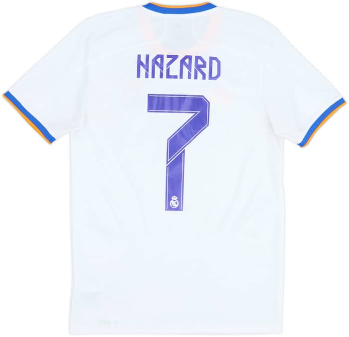 2021-22 Real Madrid Home Shirt Hazard #7 - 9/10 - (S)