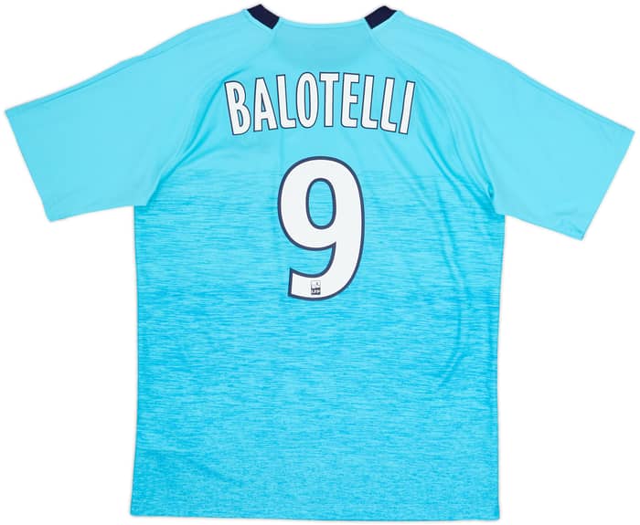 2018-19 Olympique Marseille Third Shirt Balotelli #9 - 10/10 - (M)