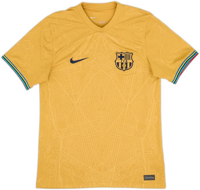 2022-23 Barcelona Camiseta Visitante Lewandowski #9 - 8/10 - (S)
