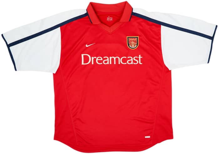 2000-02 Arsenal Home Shirt Henry #14 - 8/10 - (XXL)