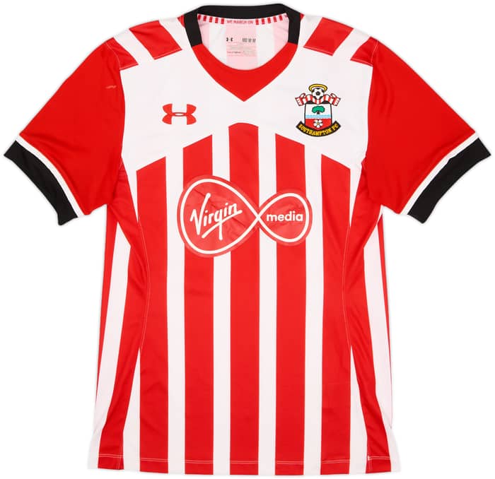 2016-17 Southampton Home Shirt Virgil #17 - 7/10 - (M)