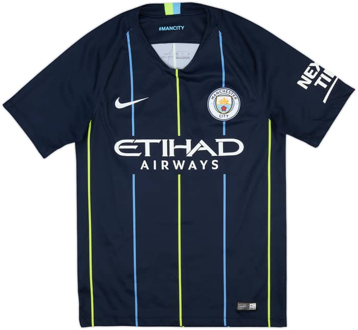 2018-19 Manchester City Away Shirt De Bruyne #17 - 8/10 - (S)