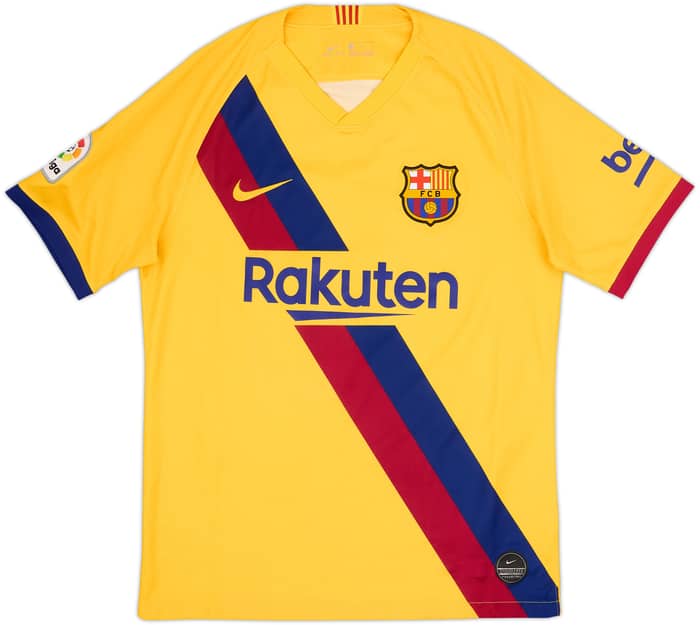 2019-20 Barcelona Away Shirt Messi #10 - 9/10 - (M)
