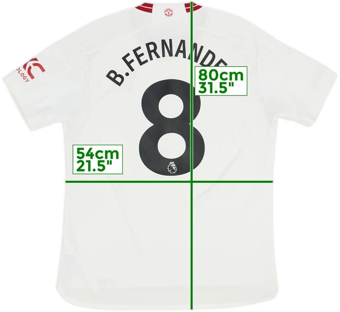 Camiseta de la tercera equipación del Manchester United 2023-24 B.Fernandes #8 - 6/10 - (L)