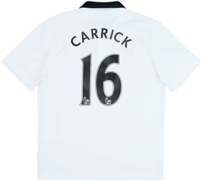2014-15 Manchester United Away Shirt Carrick #16 - 6/10 - (L)